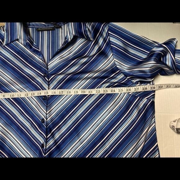 BLUE DIAMOND PLUS,women’s top, Size 3X,button down - Picture 8 of 8